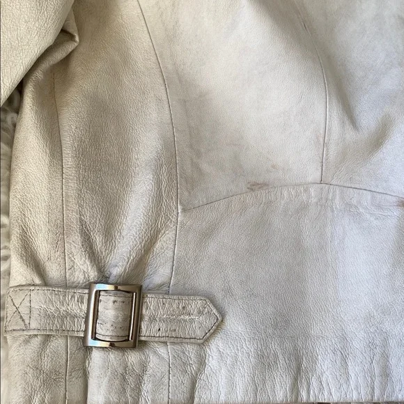 Wilson Leather Vintage Studded Hand Painted Distressed Rocker/Love Jacket Y2K - Picture 15 of 15